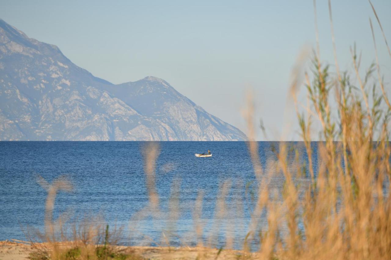 Villa Menie Paralia Sikias Esterno foto